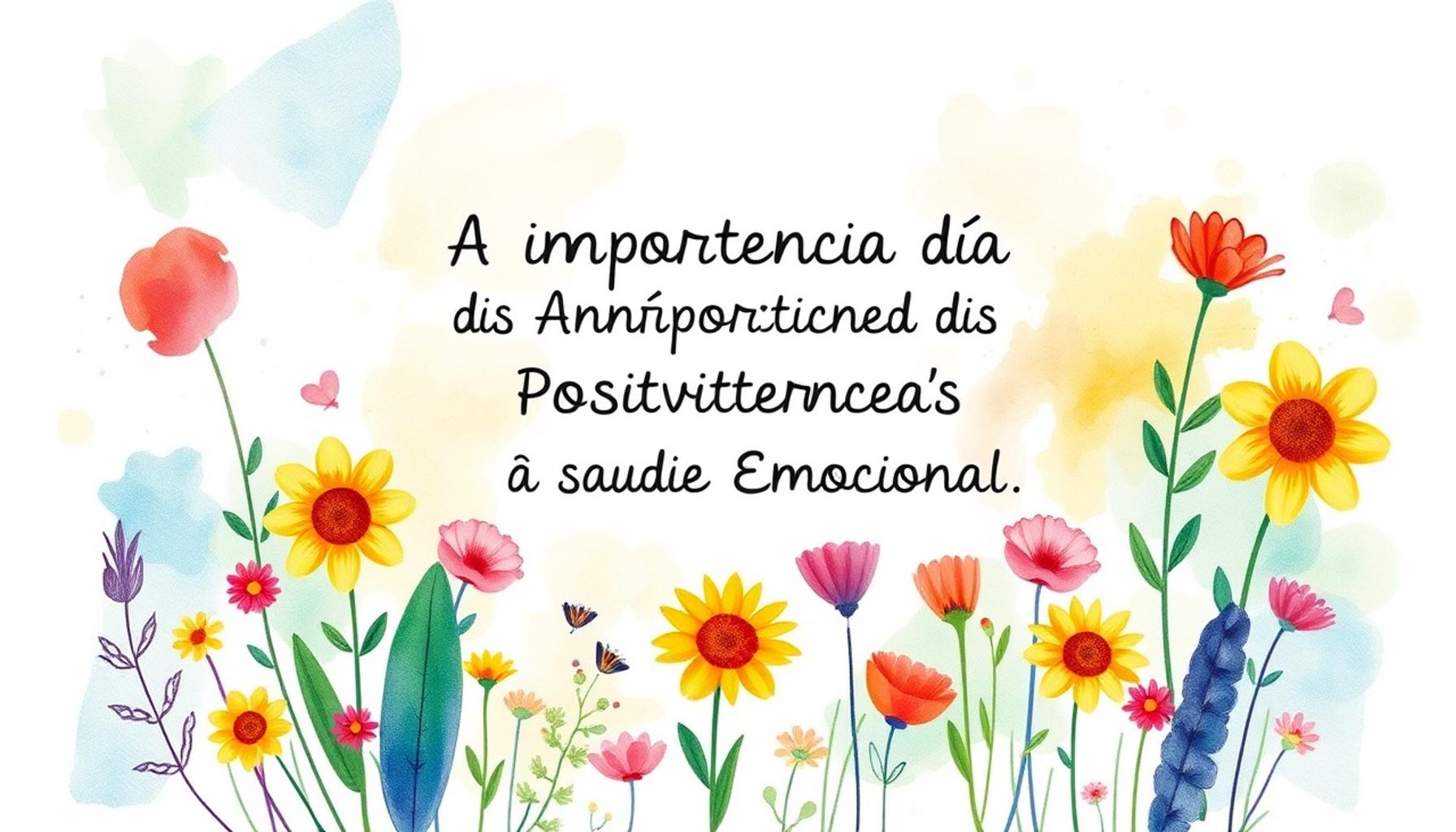 The Importance of Positive Affirmations in Emotional Health