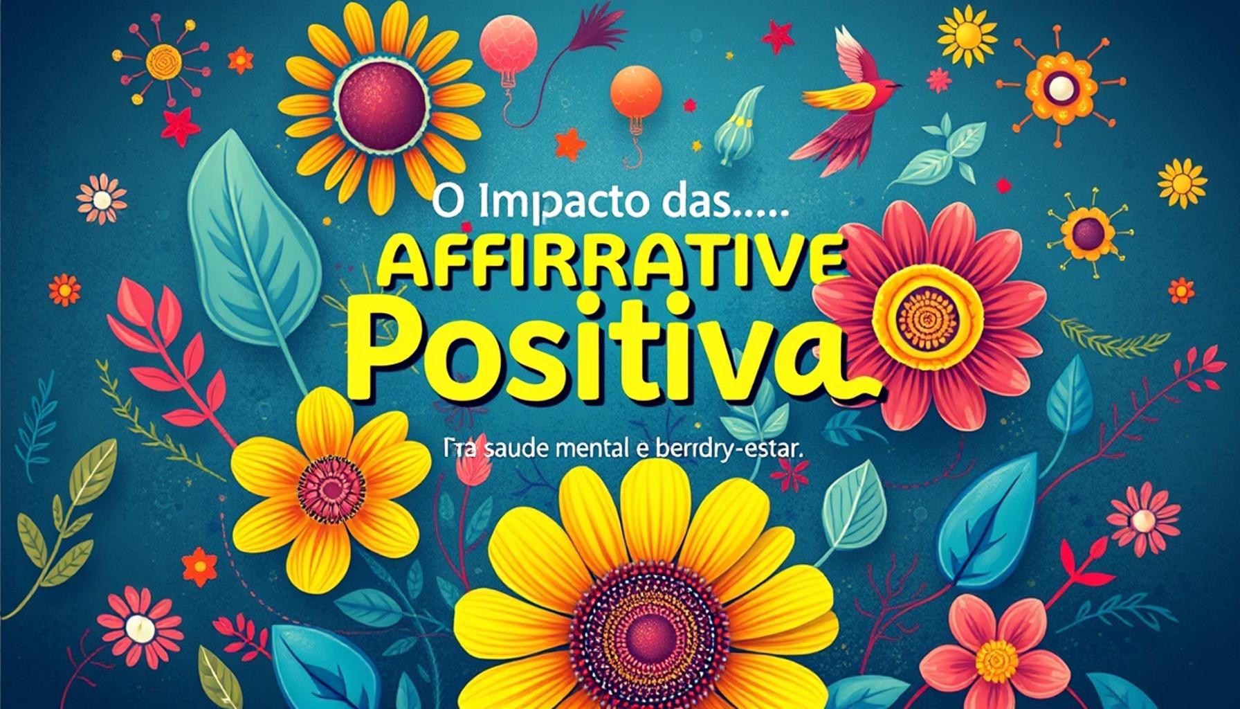 The Impact of Positive Affirmations on Mental Health and Well-Being