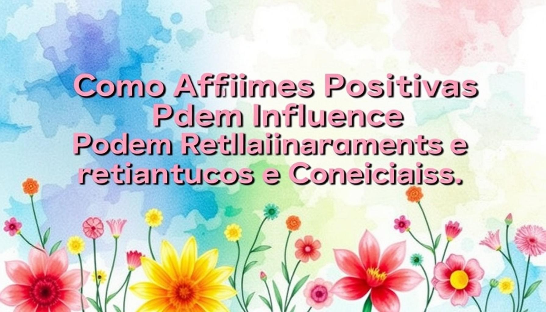 How Positive Affirmations Can Influence Relationships and Social Connections